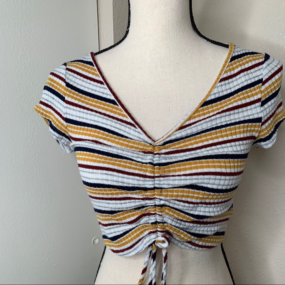 Crop top multicolored